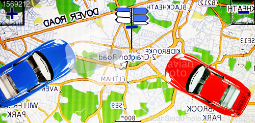 Image of GPS screen