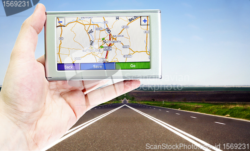 Image of GPS screen