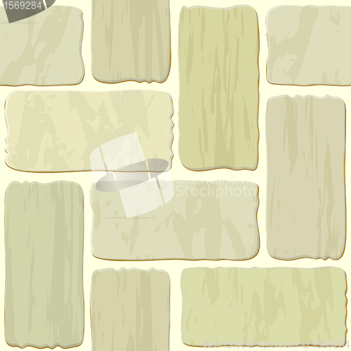 Image of Seamless texture of stonewall tile