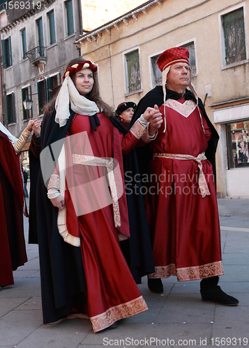 Image of Medieval couple