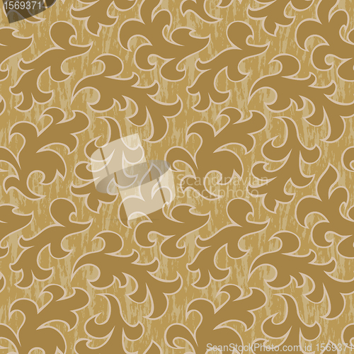 Image of floral abstract seamless background pattern