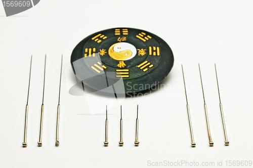 Image of acupuncture needles