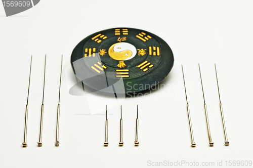 Image of acupuncture needles
