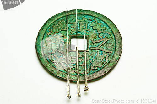 Image of acupuncture needles