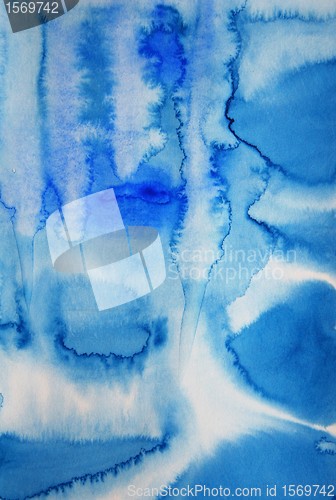 Image of Abstract watercolor background on paper texture 