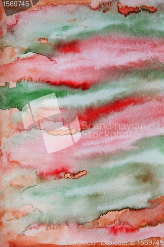 Image of Abstract watercolor background on paper texture 