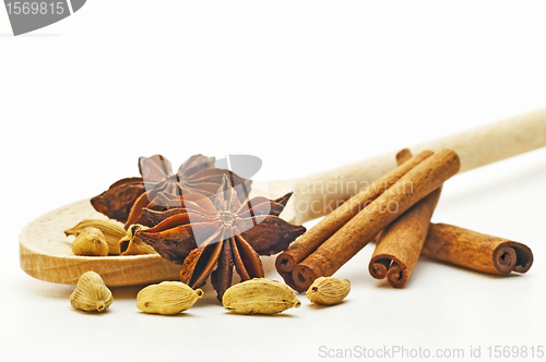 Image of spices for christmas cookies