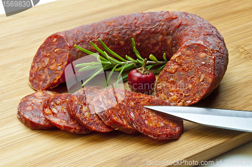 Image of chorizo sausage