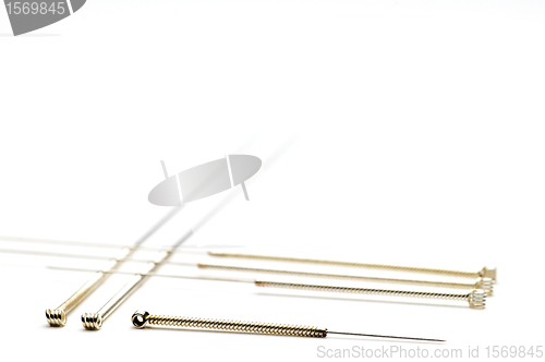 Image of acupuncture needles