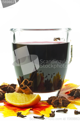 Image of hot red wine punch