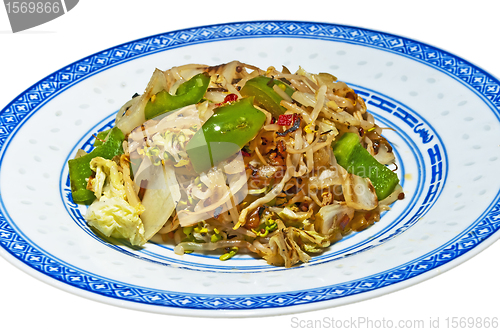 Image of chinese dish with vegetables