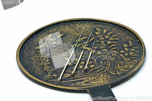 Image of acupuncture needles