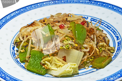 Image of chinese dish with vegetables