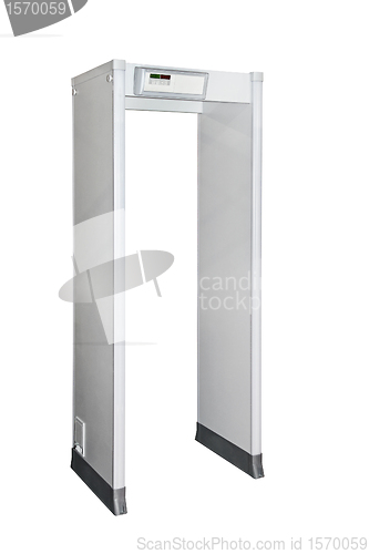 Image of Metal detector door