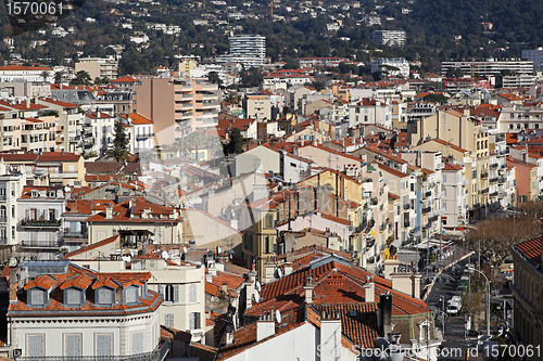 Image of Cannes rooftops