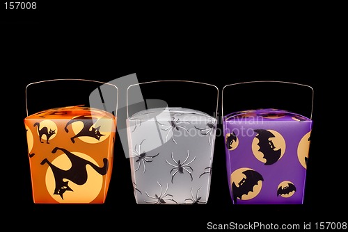 Image of Halloween candy carriers