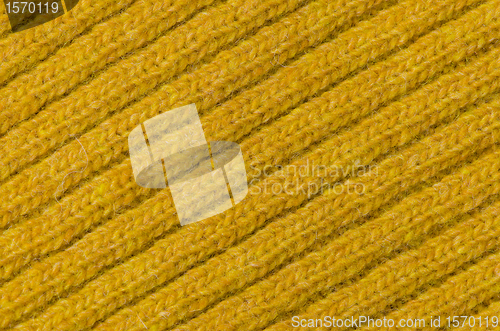 Image of Yellow wool texture