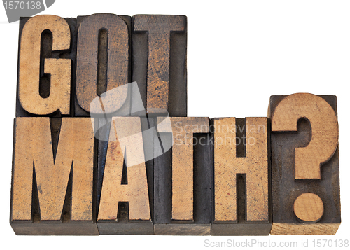 Image of Got math question