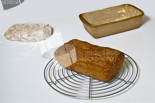 Image of baking whole grain bread