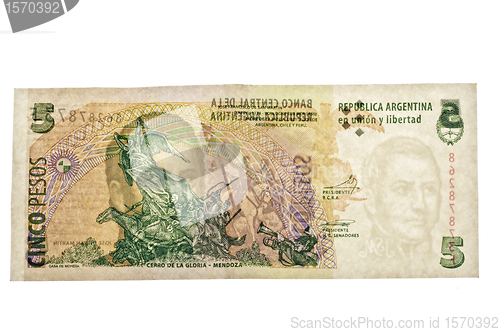 Image of  money of Argentina