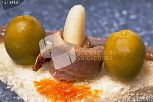 Image of anchovy appetizer