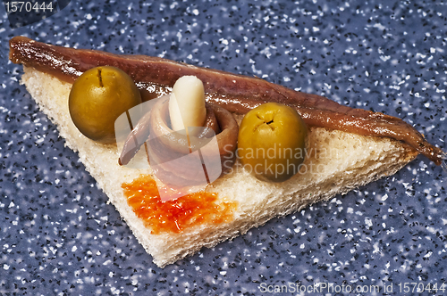 Image of anchovy appetizer