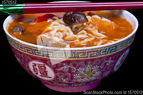 Image of chinese noodle soup
