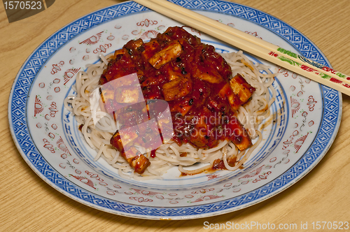 Image of chinese dish with Tofu