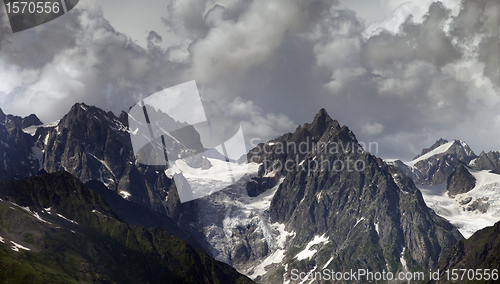 Image of Cloudy Mountains