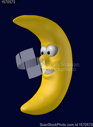 Image of funny moon