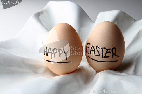 Image of easter eggs