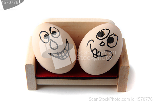 Image of easter eggs