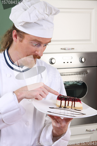 Image of Funny young chef