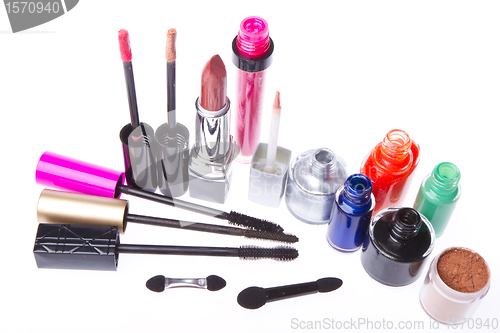 Image of cosmetic makeup products