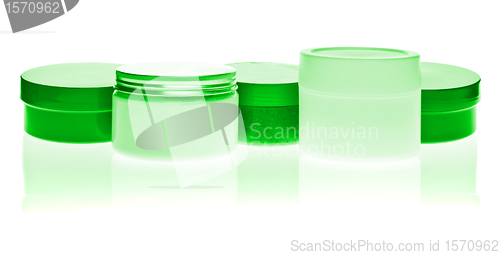 Image of cosmetic bottles