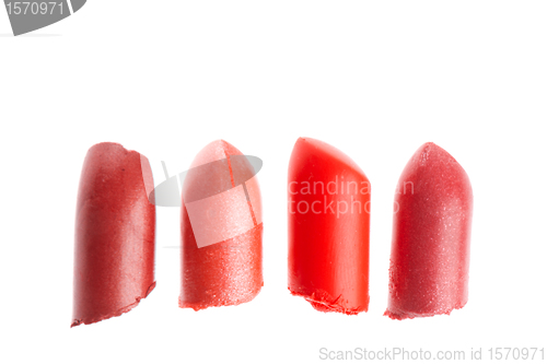 Image of scraps of lipstick