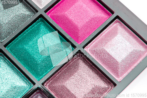 Image of compact eyeshadows