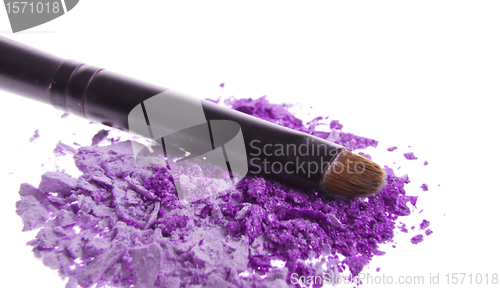 Image of crushed eyeshadows