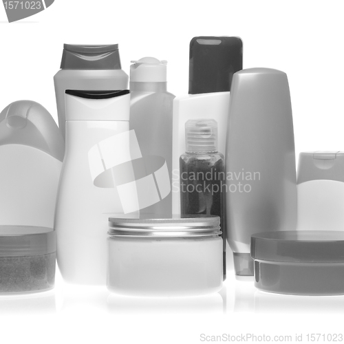 Image of cosmetic bottles