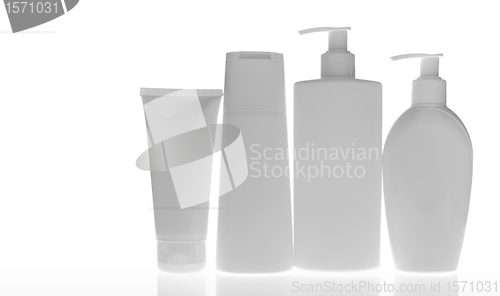 Image of cosmetic bottles