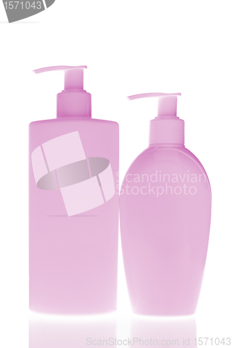 Image of cosmetic bottles