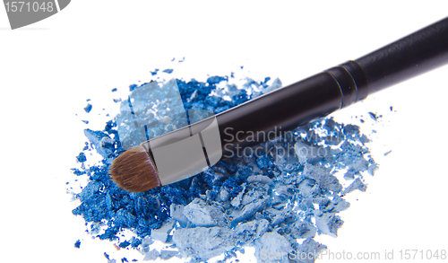 Image of crushed eyeshadows