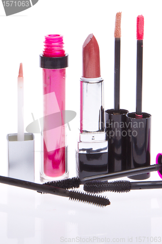 Image of cosmetic makeup products