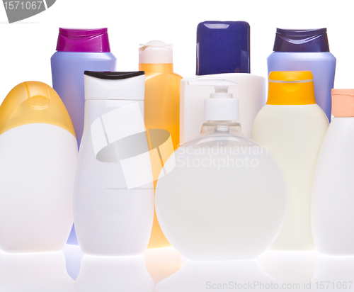 Image of cosmetic bottles