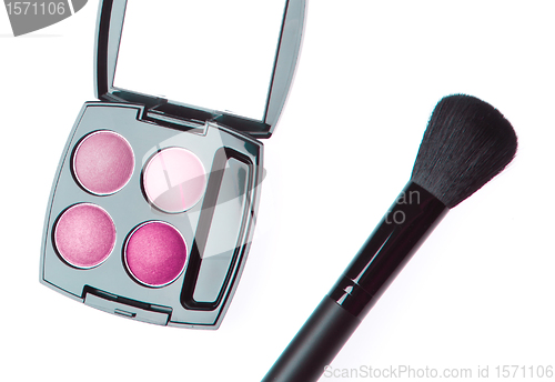 Image of compact eyeshadows