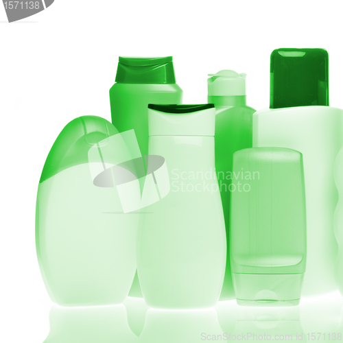 Image of cosmetic bottles