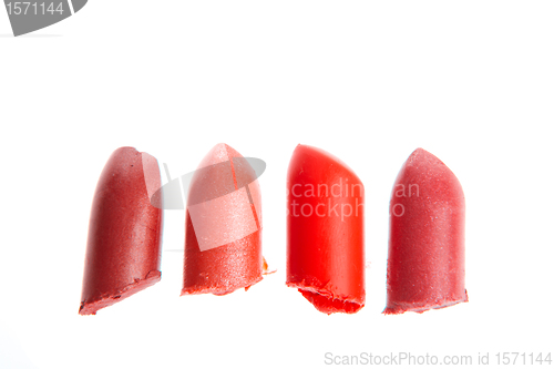 Image of scraps of lipstick