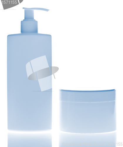 Image of cosmetic bottles