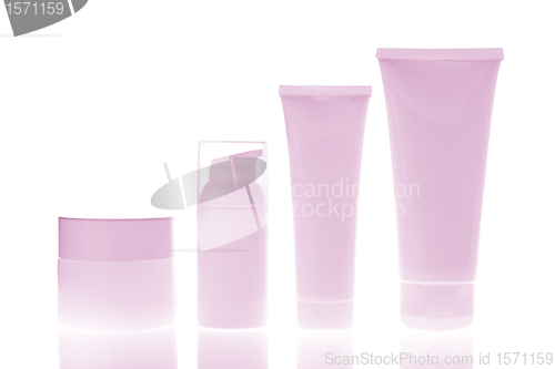 Image of cosmetic bottles