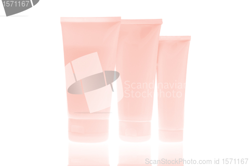 Image of cosmetic bottles